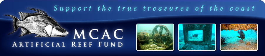MCAC Artificial Reef Fund
